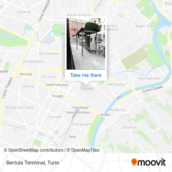 Bertola Terminal map