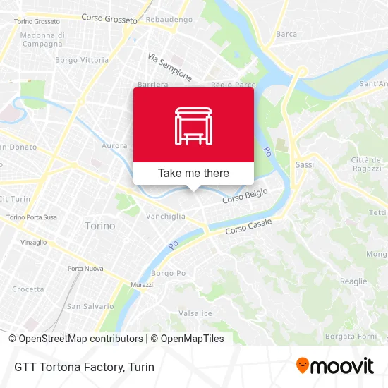 GTT Tortona Factory map