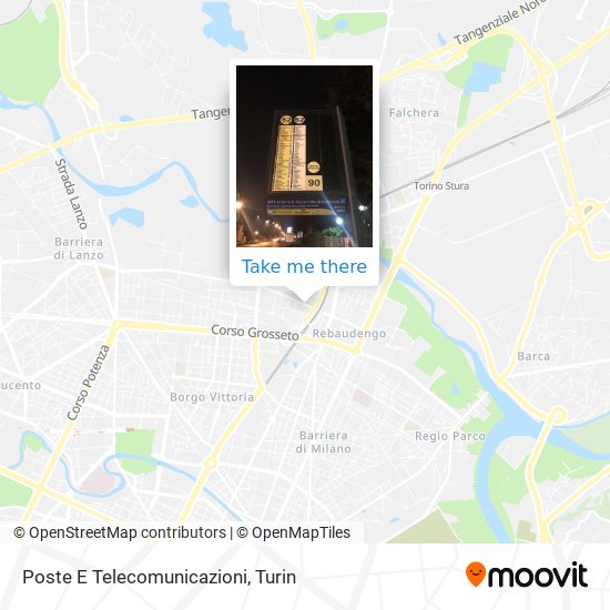 Poste E Telecomunicazioni map
