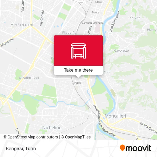 Bengasi map