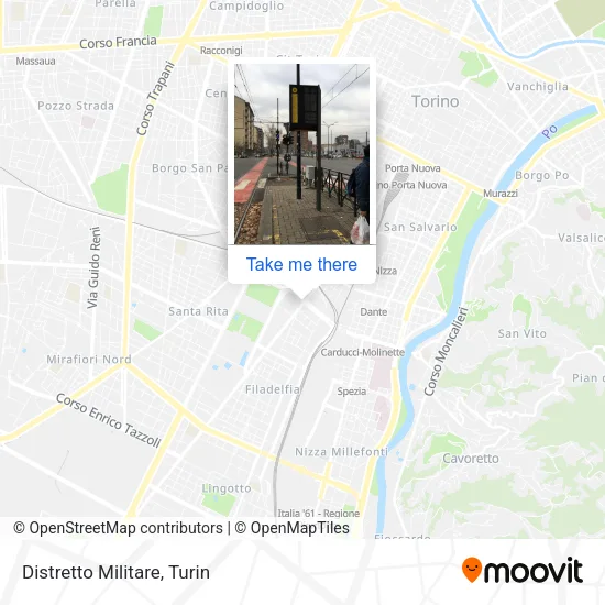 Military District map