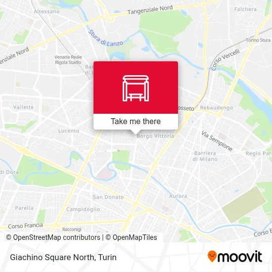 Giachino Square North map