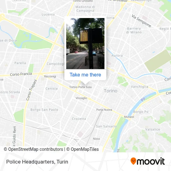Police Headquarters map
