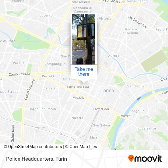 Police Headquarters map