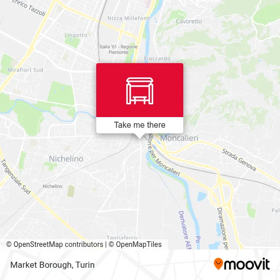 Market Borough map