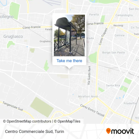 Centro Commerciale Sud map