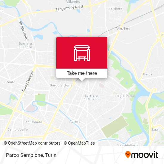 Parco Sempione map