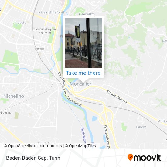 Baden Baden Cap map