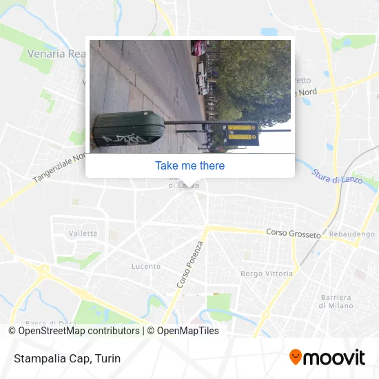 Stampalia Terminal map