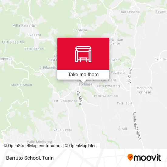 Berruto School map