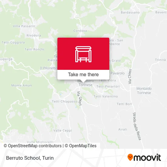 Berruto School map