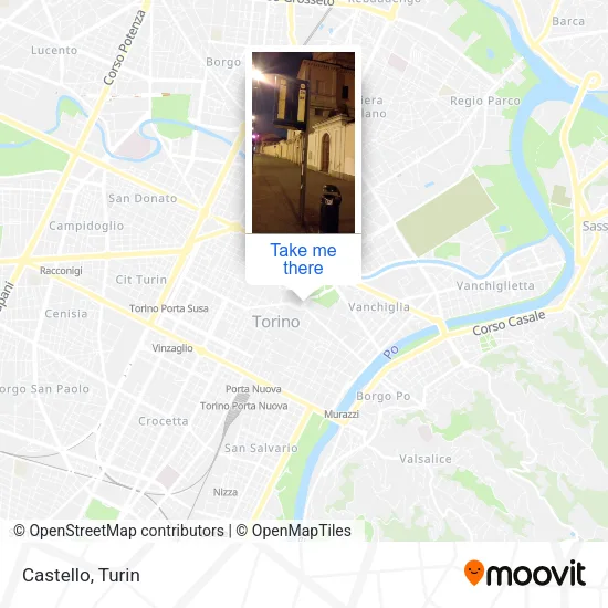 Castello map