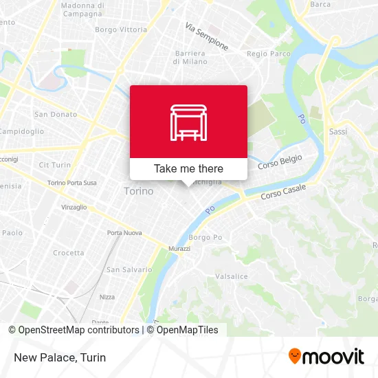 New Palace map