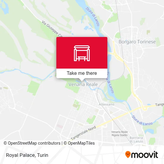 Royal Palace map
