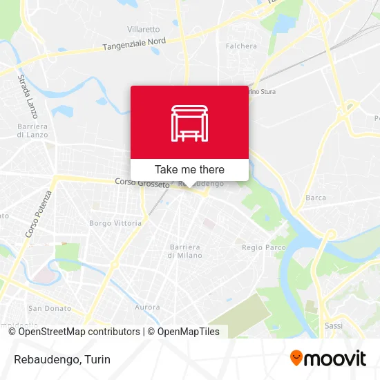 Rebaudengo map