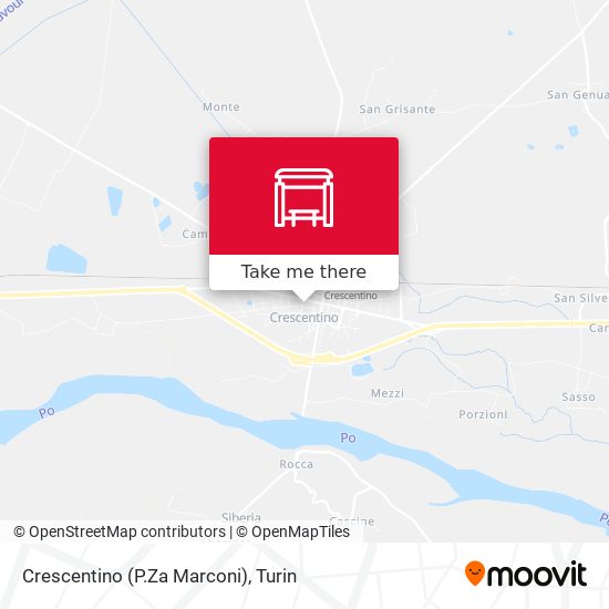 Crescentino (P.Za Marconi) map