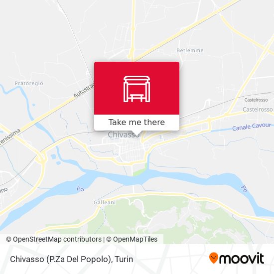 Chivasso (P.Za Del Popolo) map