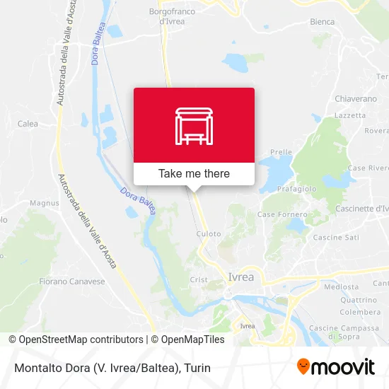Montalto Dora (V. Ivrea / Baltea) map