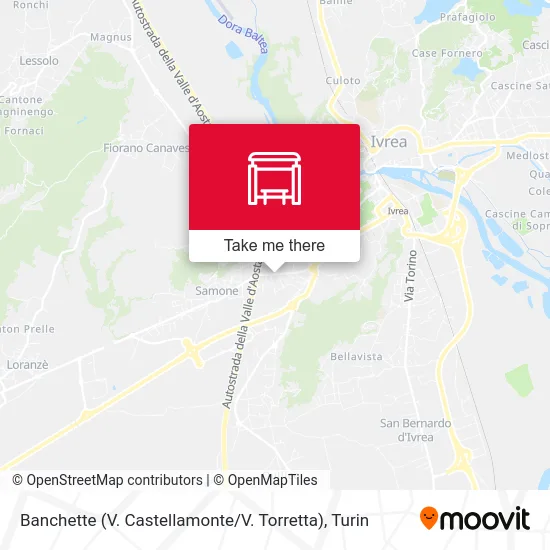 Banchette (V. Castellamonte / V. Torretta) map