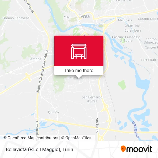 Bellavista (P.Le I Maggio) map