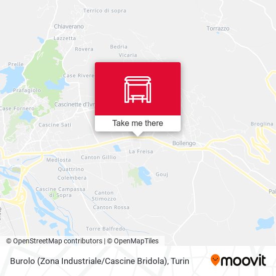 Burolo (Zona Industriale / Cascine Bridola) map
