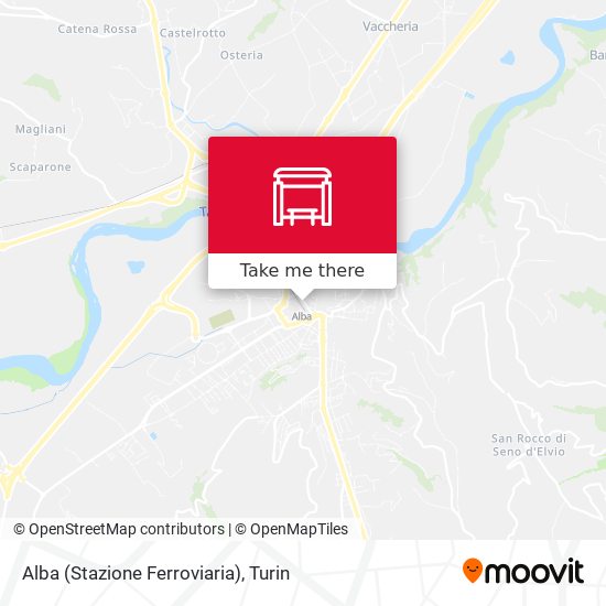 Alba (Stazione Ferroviaria) map