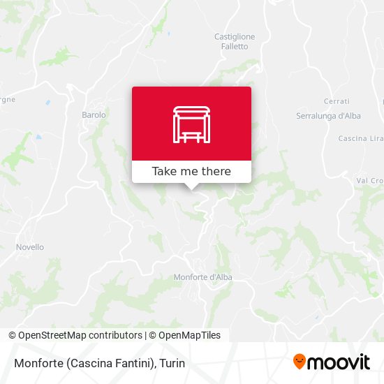 Monforte (Cascina Fantini) map