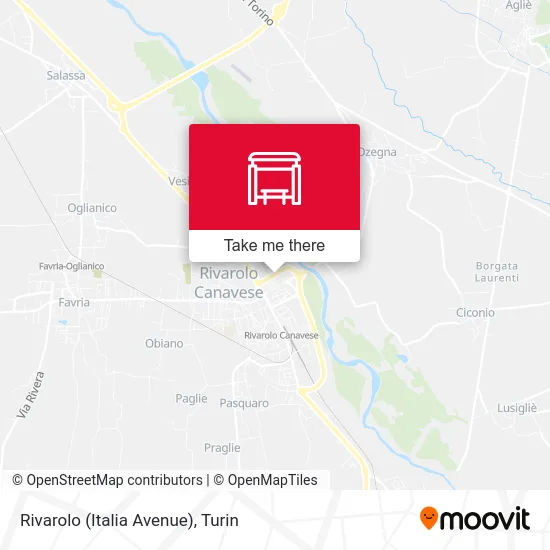 Rivarolo (Italia Avenue) map