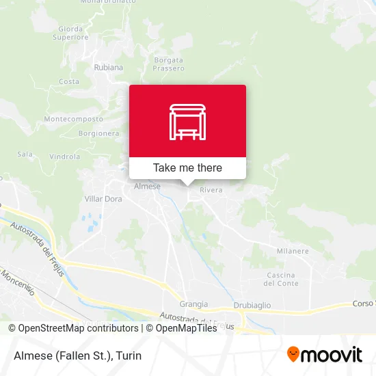 Almese (Fallen St.) map