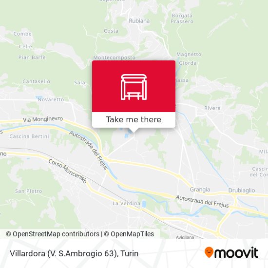 Villardora (V. S.Ambrogio 63) map