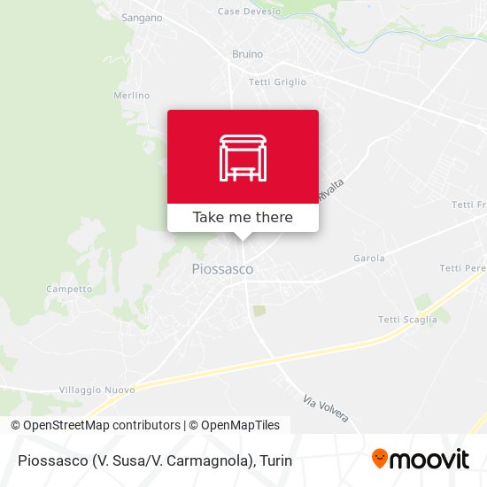 Piossasco (V. Susa / V. Carmagnola) map
