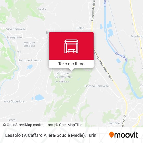Lessolo (V. Caffaro Allera / Scuole Medie) map