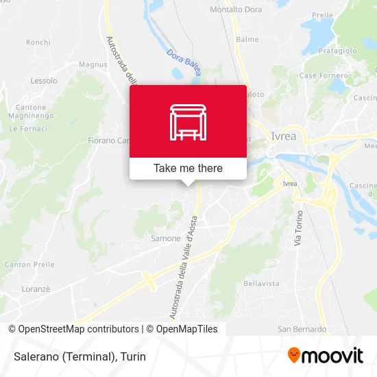 Salerano (Terminal) map