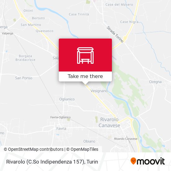 Rivarolo (C.So Indipendenza 157) map