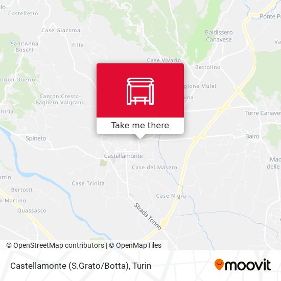 Castellamonte (S.Grato/Botta) map