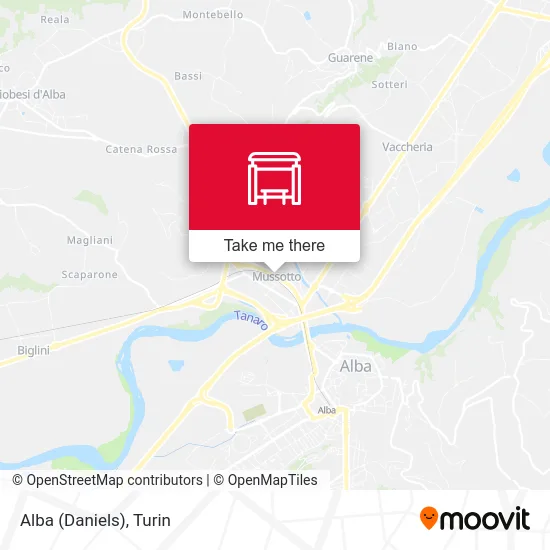 Alba (Daniels) map