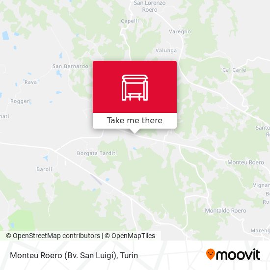 Monteu Roero (Bv. San Luigi) map