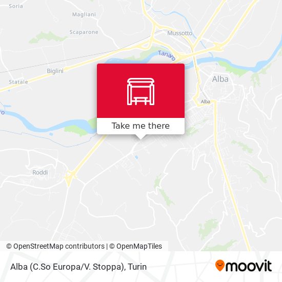 Alba (C.So Europa/V. Stoppa) map