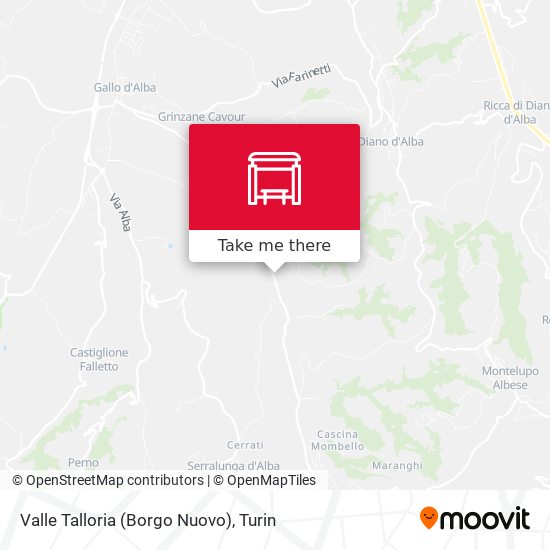 Valle Talloria (Borgo Nuovo) map