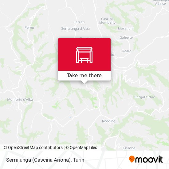 Serralunga (Cascina Ariona) map