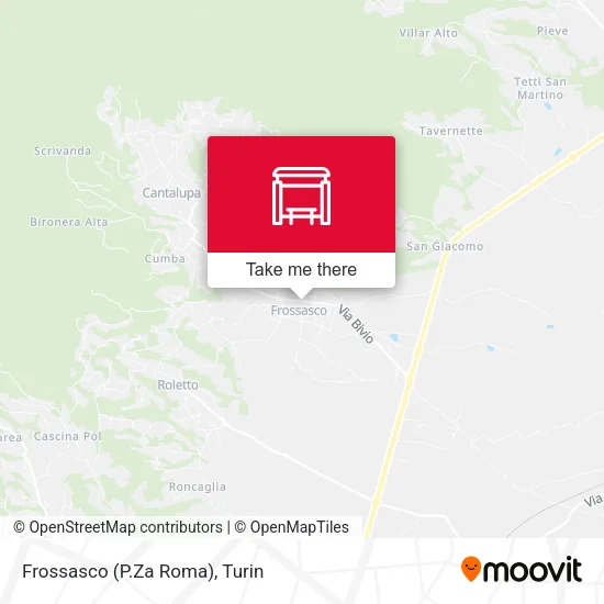 Frossasco (P.Za Roma) map