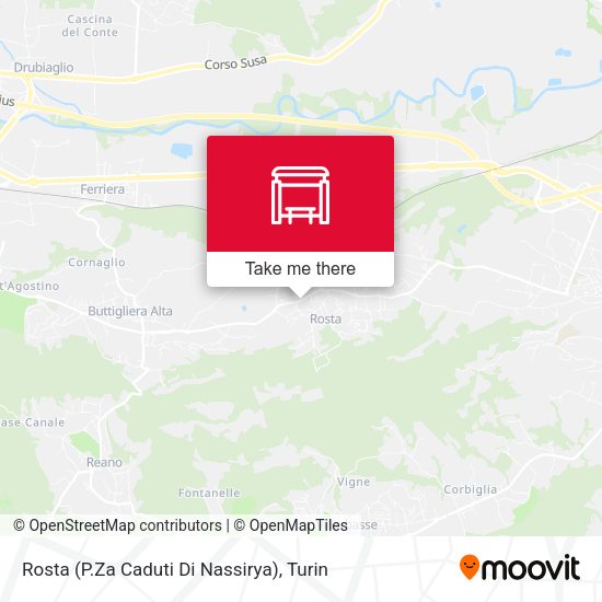 Rosta (P.Za Caduti Di Nassirya) map