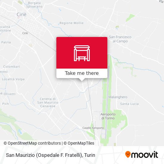 San Maurizio (Ospedale F. Fratelli) map