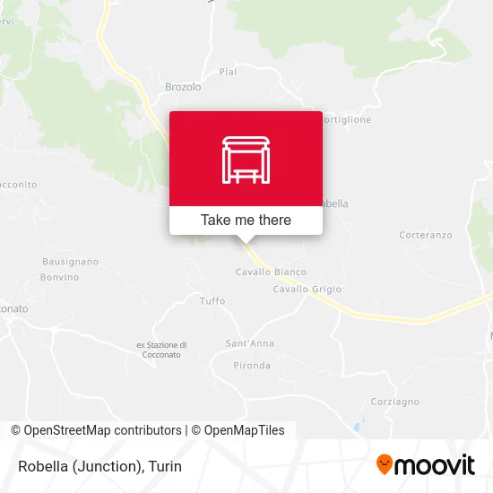 Robella (Junction) map