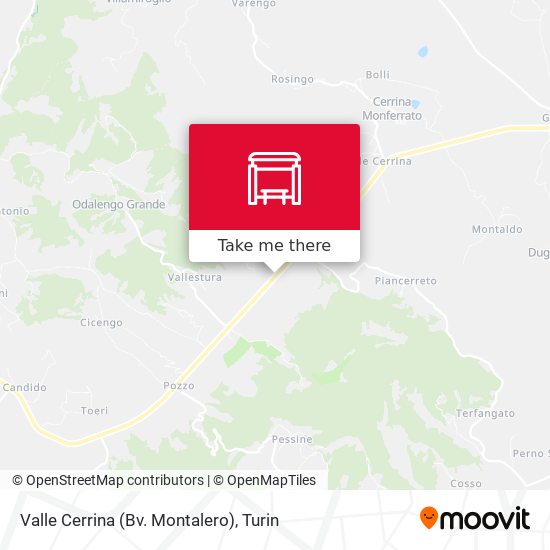 Valle Cerrina (Bv. Montalero) map