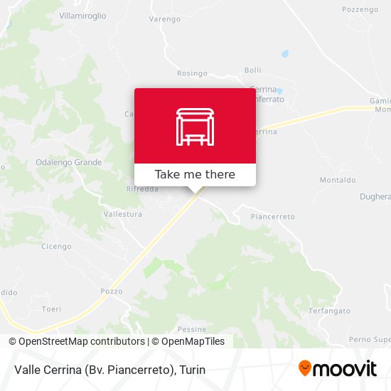 Valle Cerrina (Bv. Piancerreto) map