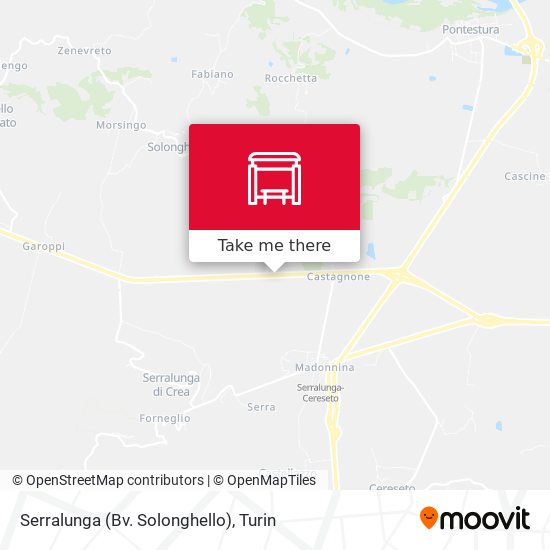 Serralunga (Bv. Solonghello) map