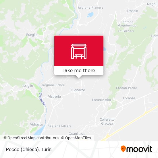 Pecco (Chiesa) map