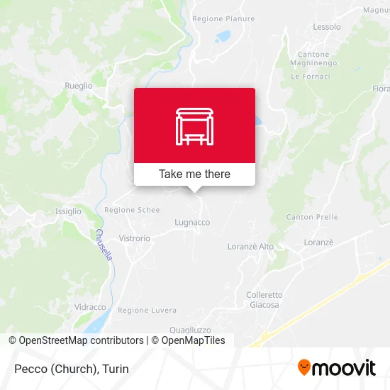 Pecco (Church) map