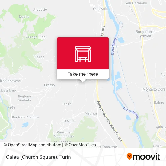 Calea (Church Square) map